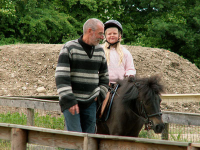 girl riding